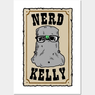 Nerd Kelly Posters and Art